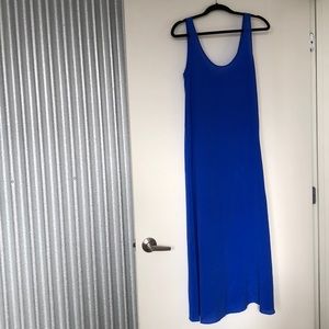 J.Crew Blue Midi Dress